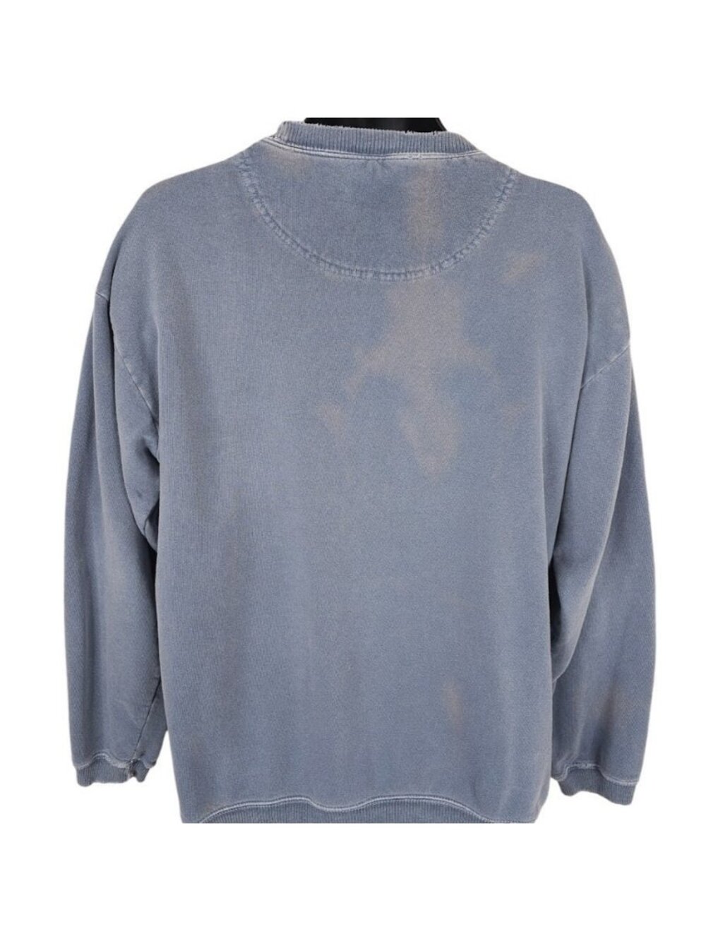 Vintage BUM Equipment Sweatshirt Mens Size Large Blue 90s B.U.M Streetwear - Picture 6 of 9